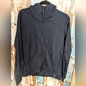 REI packable lightweight wind breaker jacket